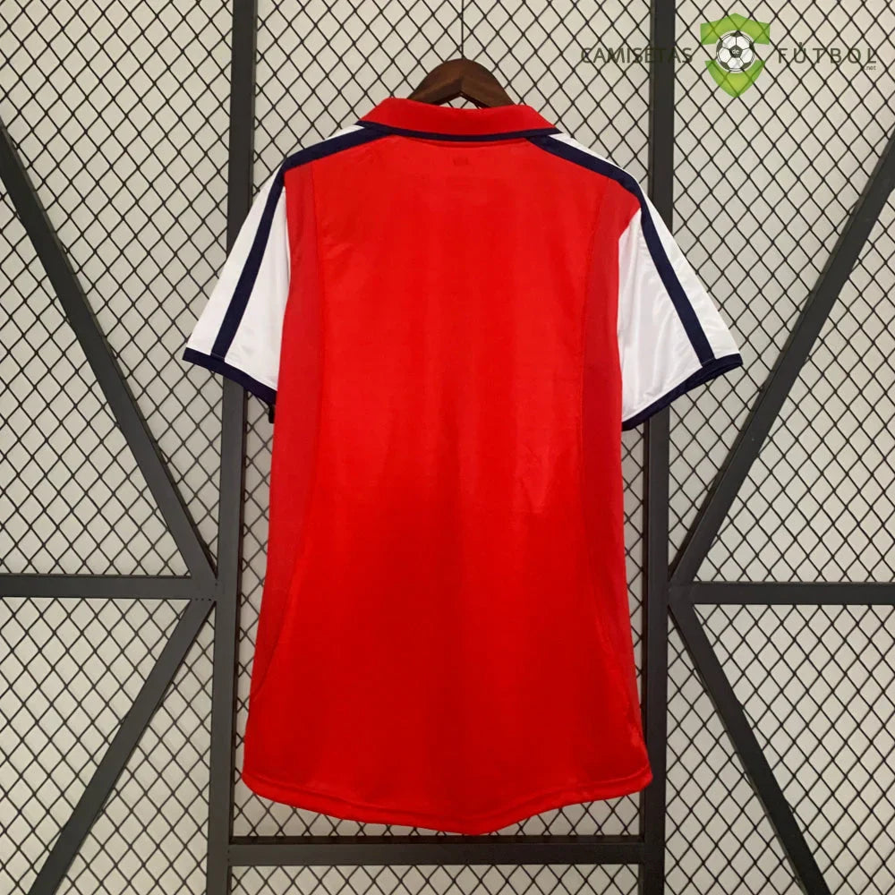 Camiseta Arsenal 01-02, Local (Versión Retro)