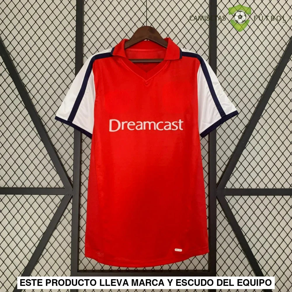 Camiseta Arsenal 01-02, Local (Versión Retro)