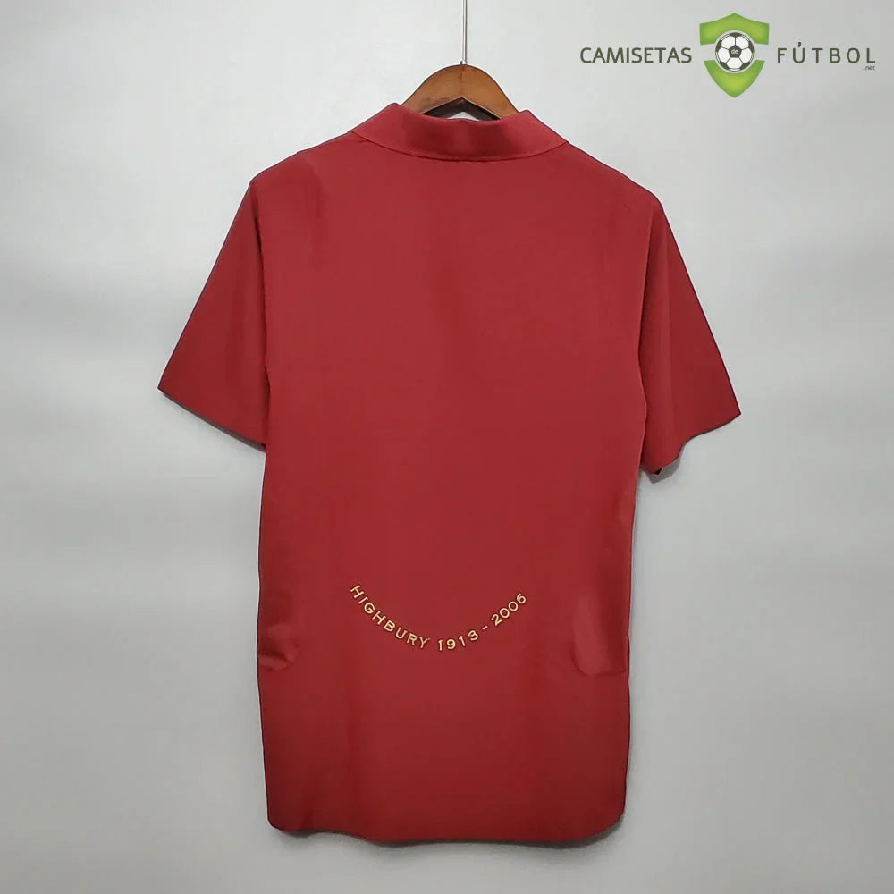 Camiseta Arsenal 05-06, Local (Versión Retro)
