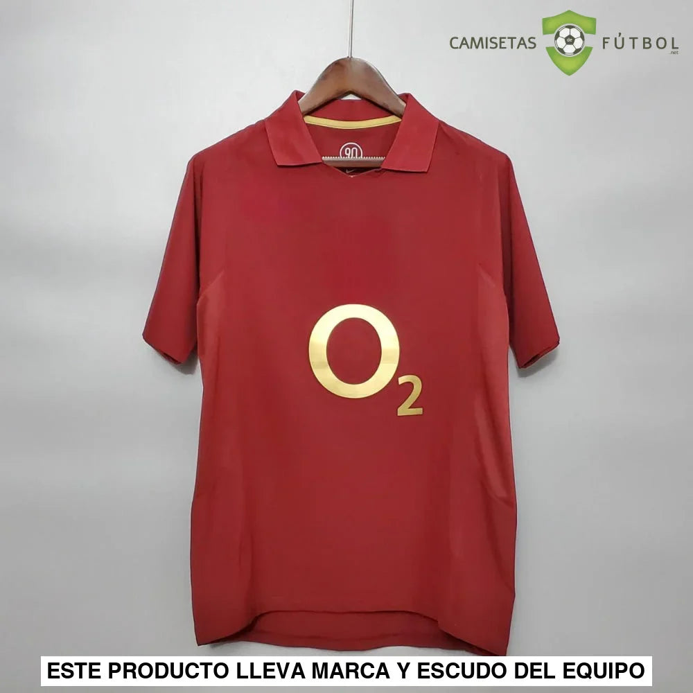 Camiseta Arsenal 05-06, Local (Versión Retro)