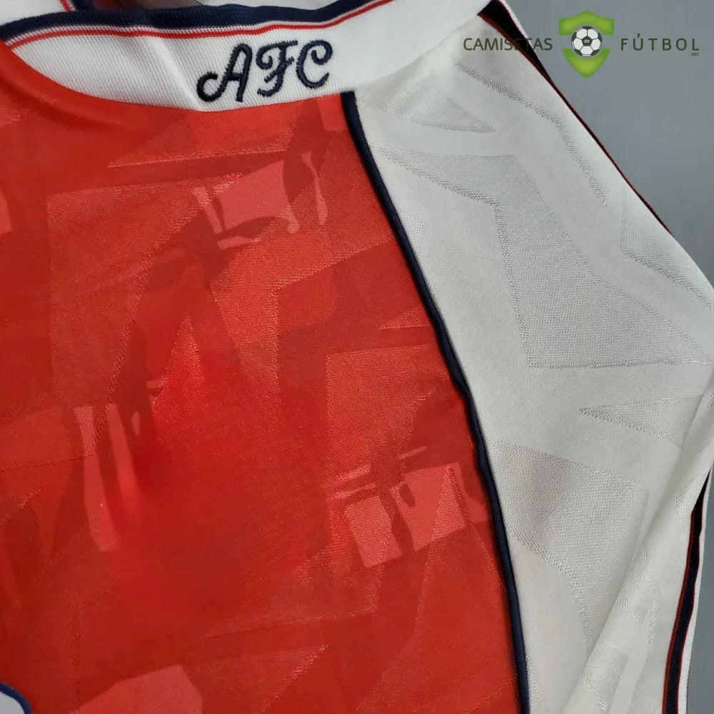 Camiseta Arsenal 90-92, Local Versión Retro)