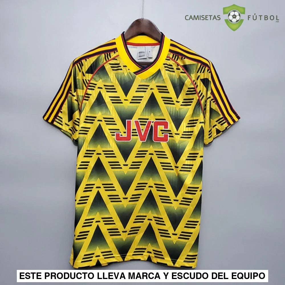Camiseta Arsenal 91-93, Visitante (Versión Retro)