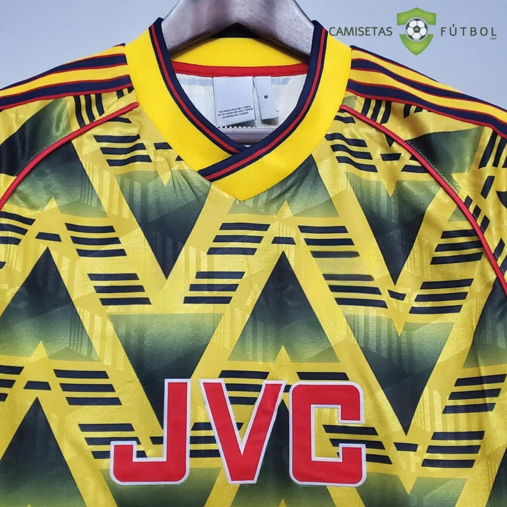 Camiseta Arsenal 91-93, Visitante (Versión Retro)