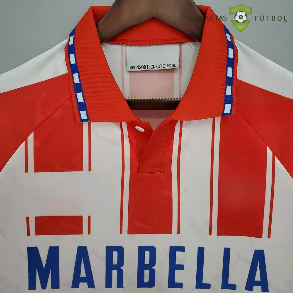 Camiseta Atlético de Madrid 94-95, Local (Versión Retro)
