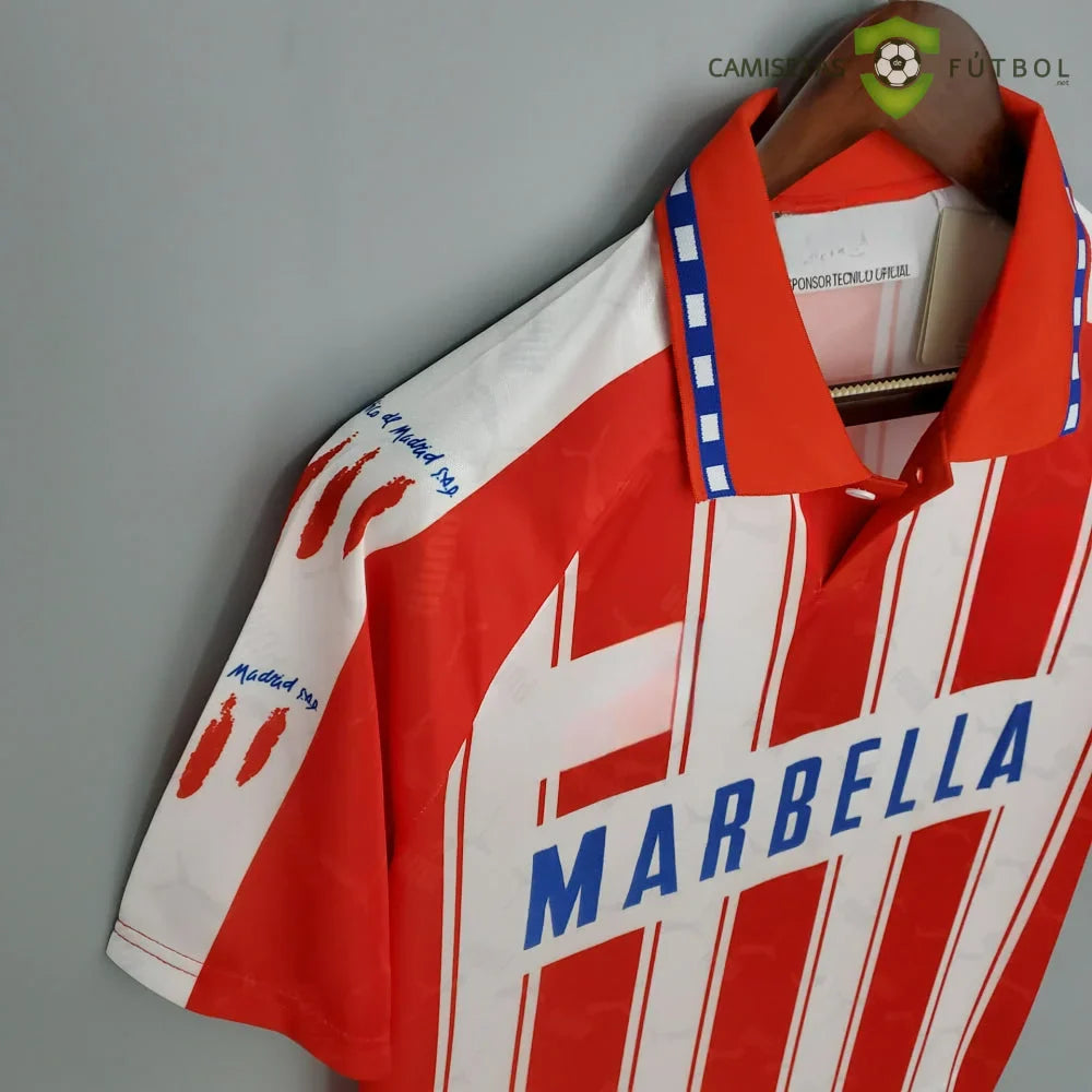 Camiseta Atlético de Madrid 94-95, Local (Versión Retro)