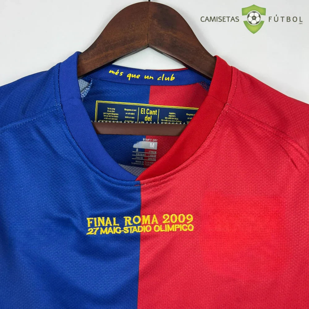 Camiseta Barcelona 08-09, Local (Versión Retro)