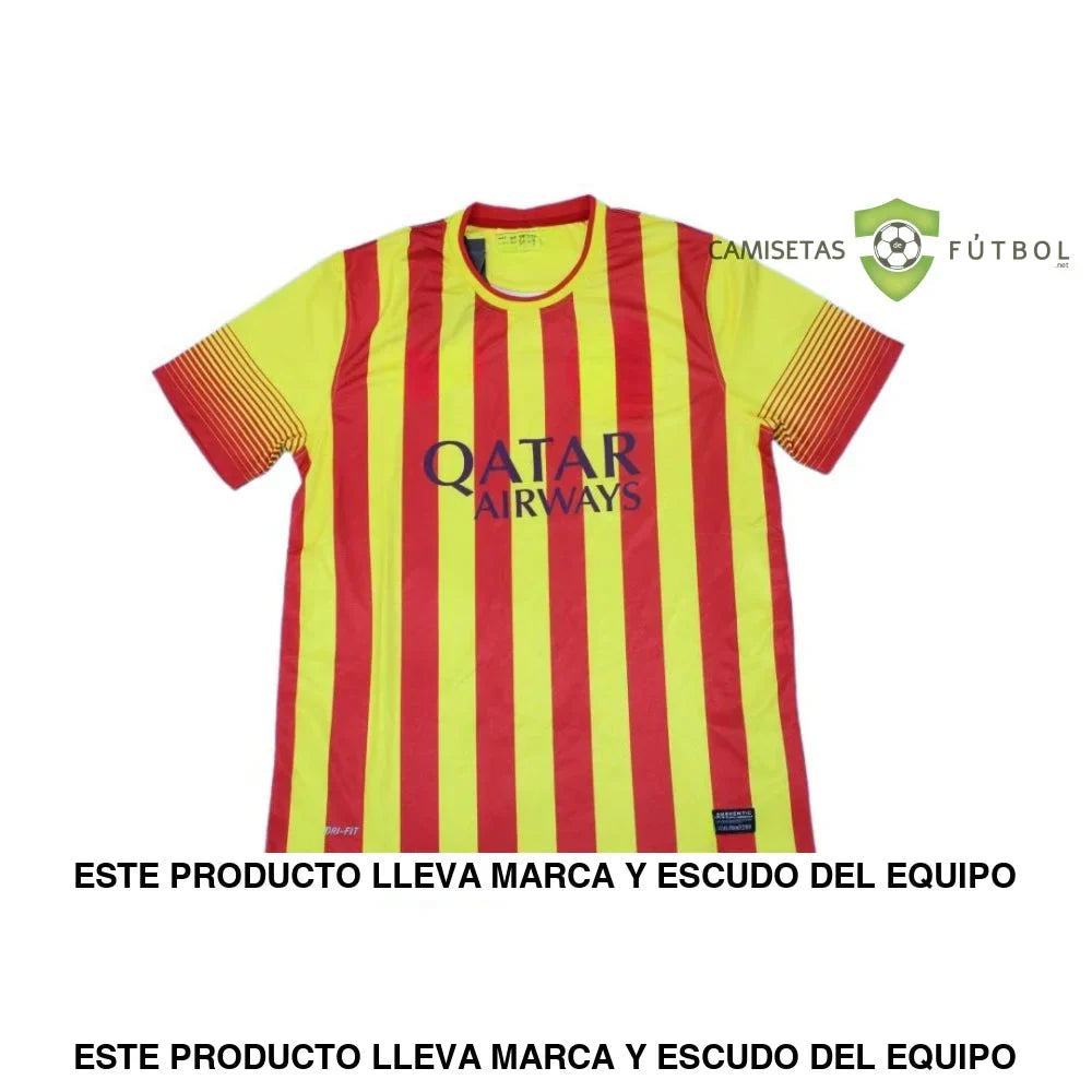 Camiseta Barcelona 13-14, Visitante (Versión Retro)