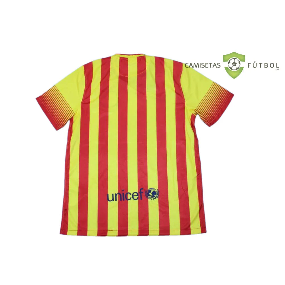 Camiseta Barcelona 13-14, Visitante (Versión Retro)
