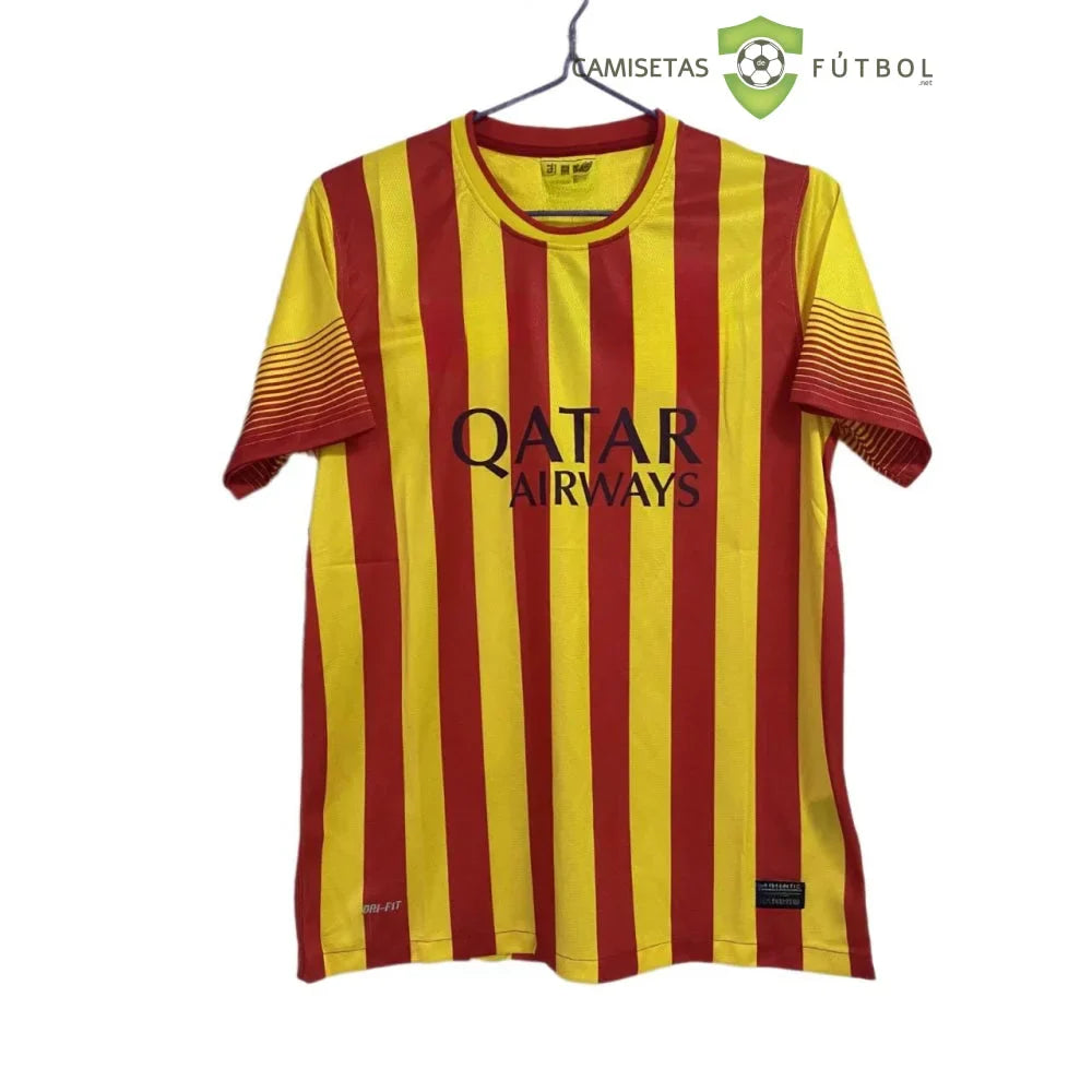 Camiseta Barcelona 13-14, Visitante (Versión Retro)