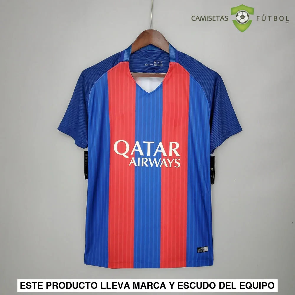 Camiseta Barcelona 16-17, Local (Versión Retro)