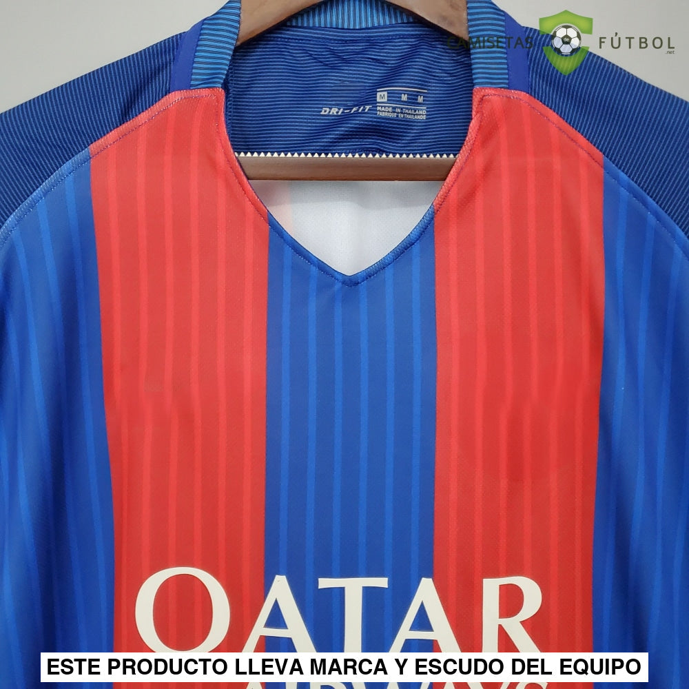 Camiseta Barcelona 16-17, Local (Versión Retro)