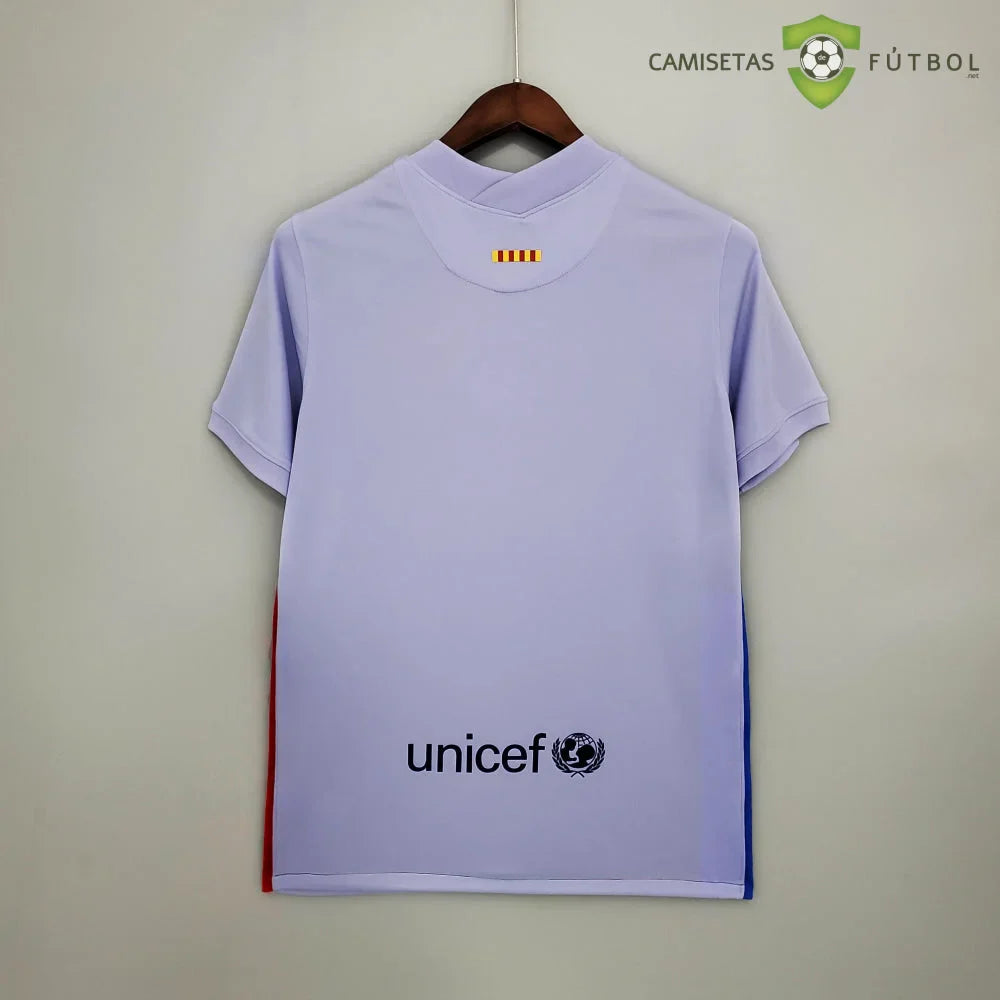 Camiseta Barcelona 21-22, Visitante (Versión Retro)