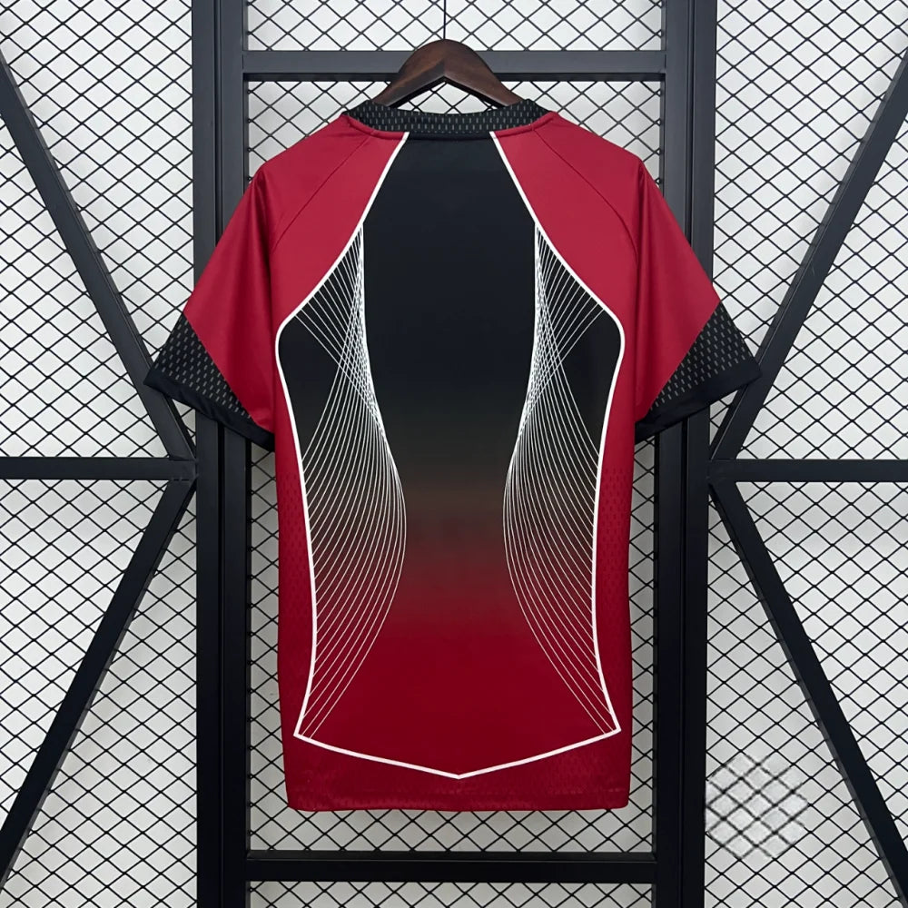 Camiseta Barcelona 25-26, Edición Especial roja/negra (ENTREGA EN 24-72 HORAS)