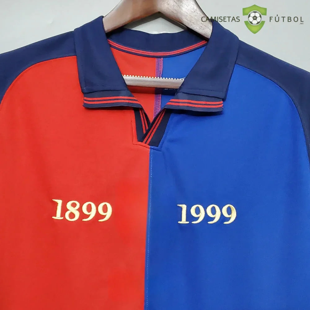 Camiseta Barcelona 99-00, Local (Versión Retro)