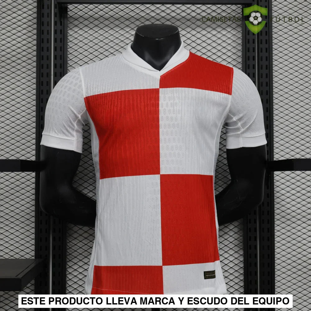 Camiseta Croacia 24-25, Local (Player Versión) UEFA Euro 2024