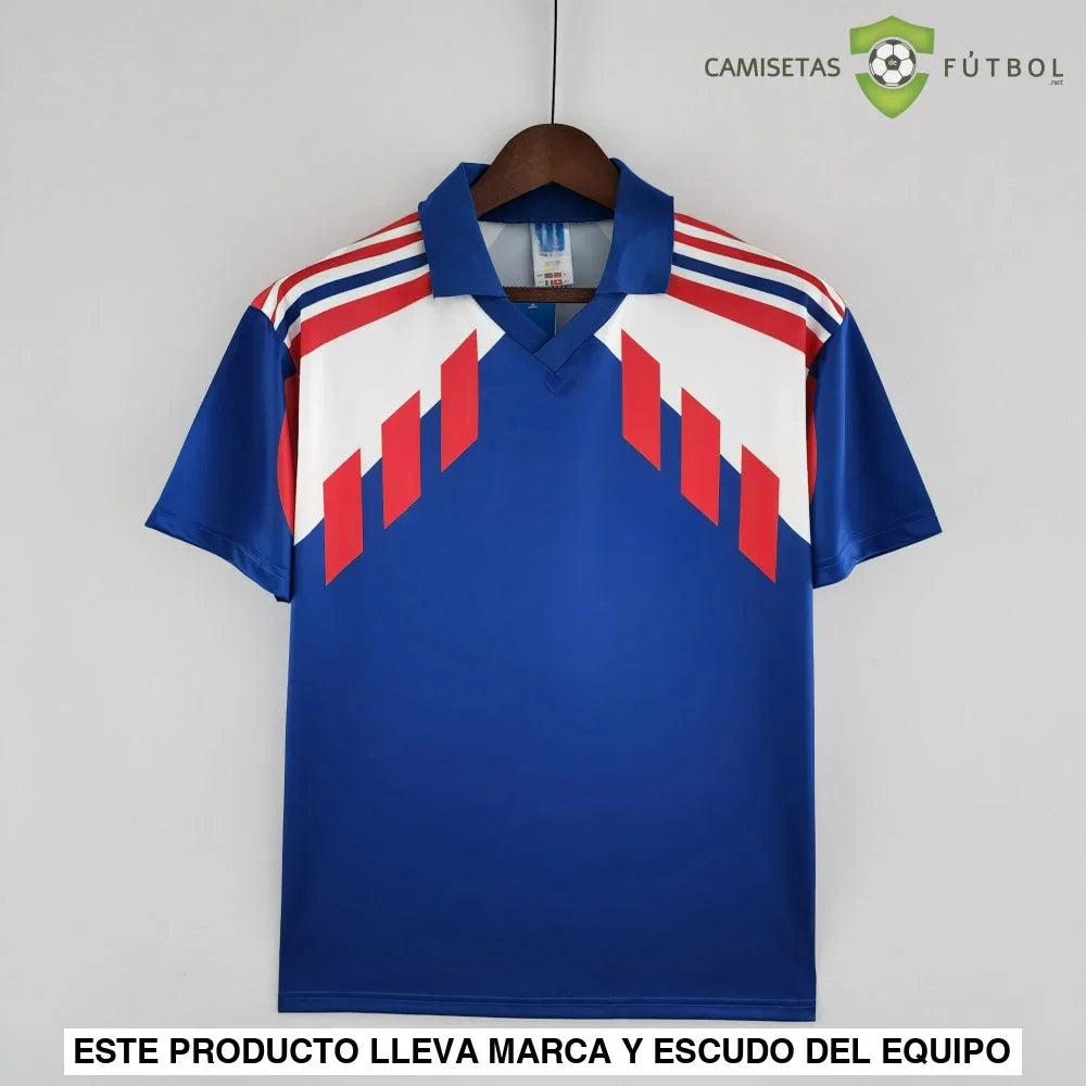 Camiseta Francia 88-90, Local (Versión Retro)