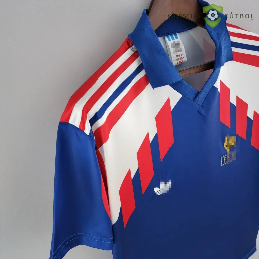 Camiseta Francia 88-90, Local (Versión Retro)