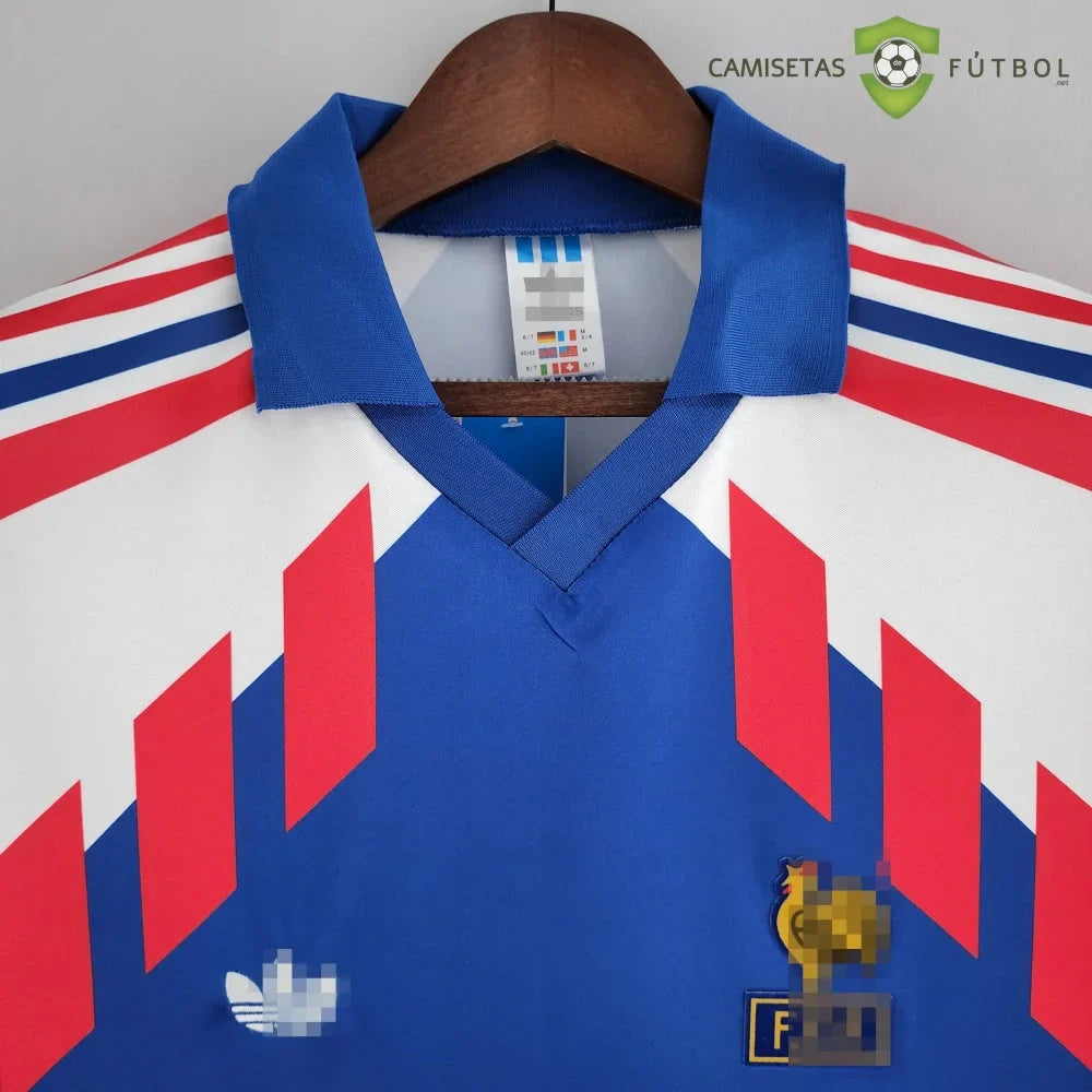 Camiseta Francia 88-90, Local (Versión Retro)