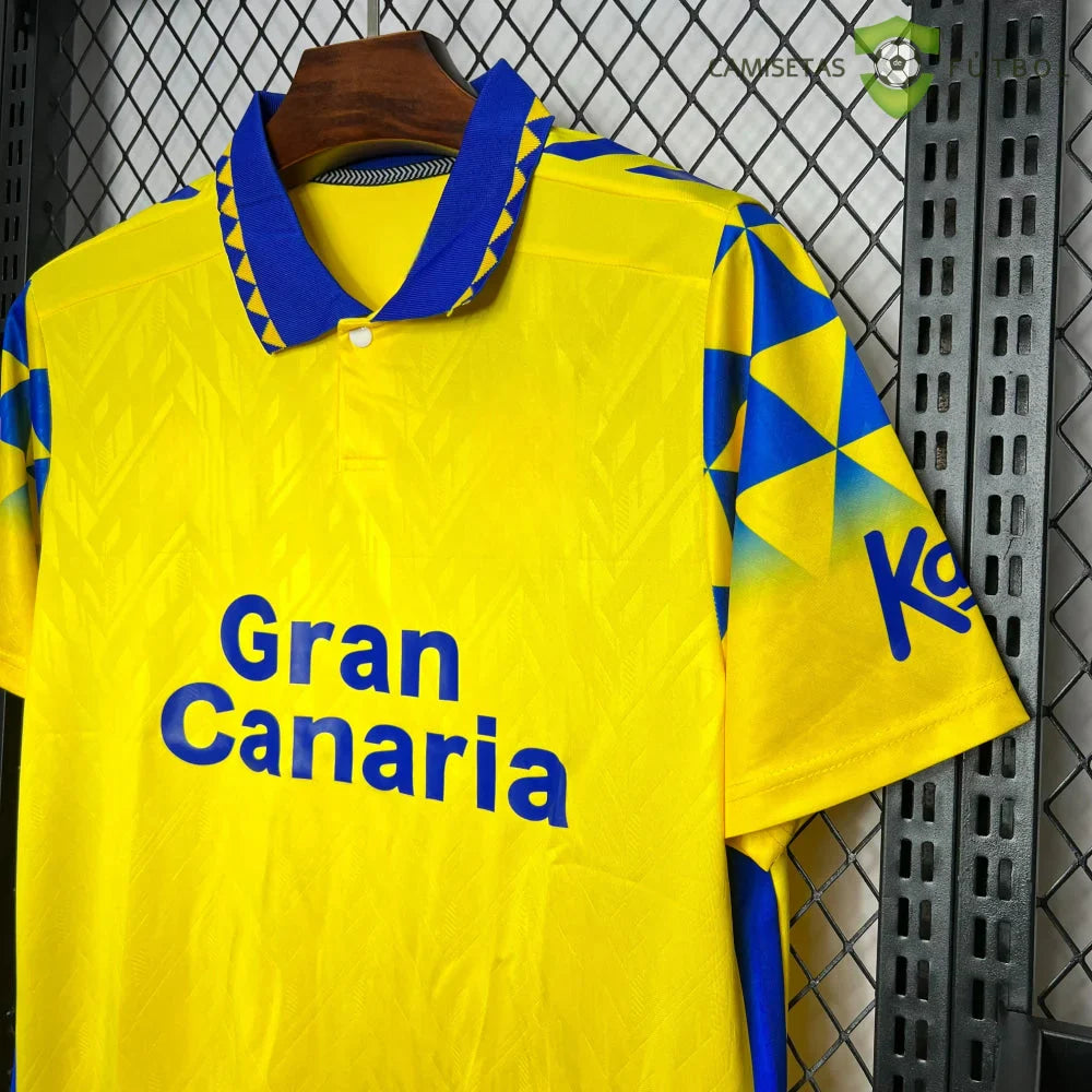 Camiseta Las Palmas 24-25, Local (Lleva personalización La liga)(ENTREGA EN 24-72 HORAS)