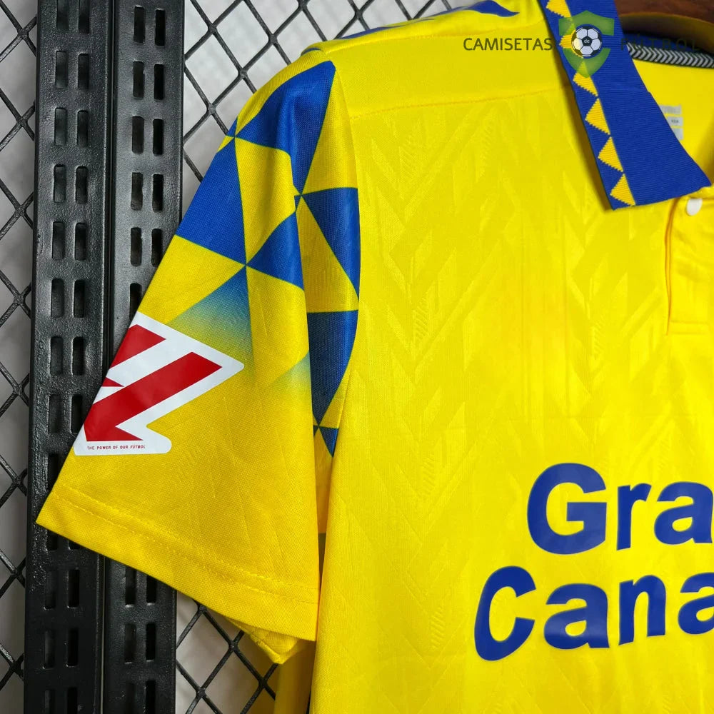 Camiseta Las Palmas 24-25, Local (Lleva personalización La liga)(ENTREGA EN 24-72 HORAS)
