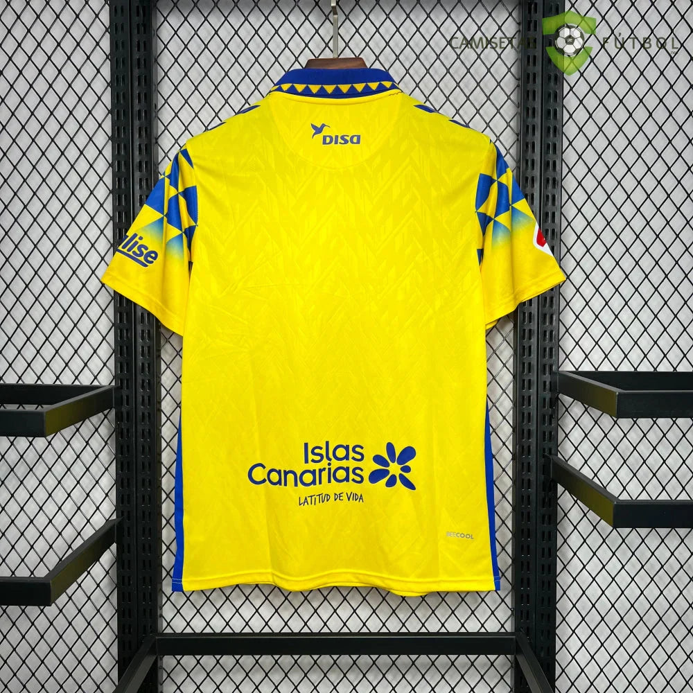 Camiseta Las Palmas 24-25, Local (Lleva personalización La liga)(ENTREGA EN 24-72 HORAS)