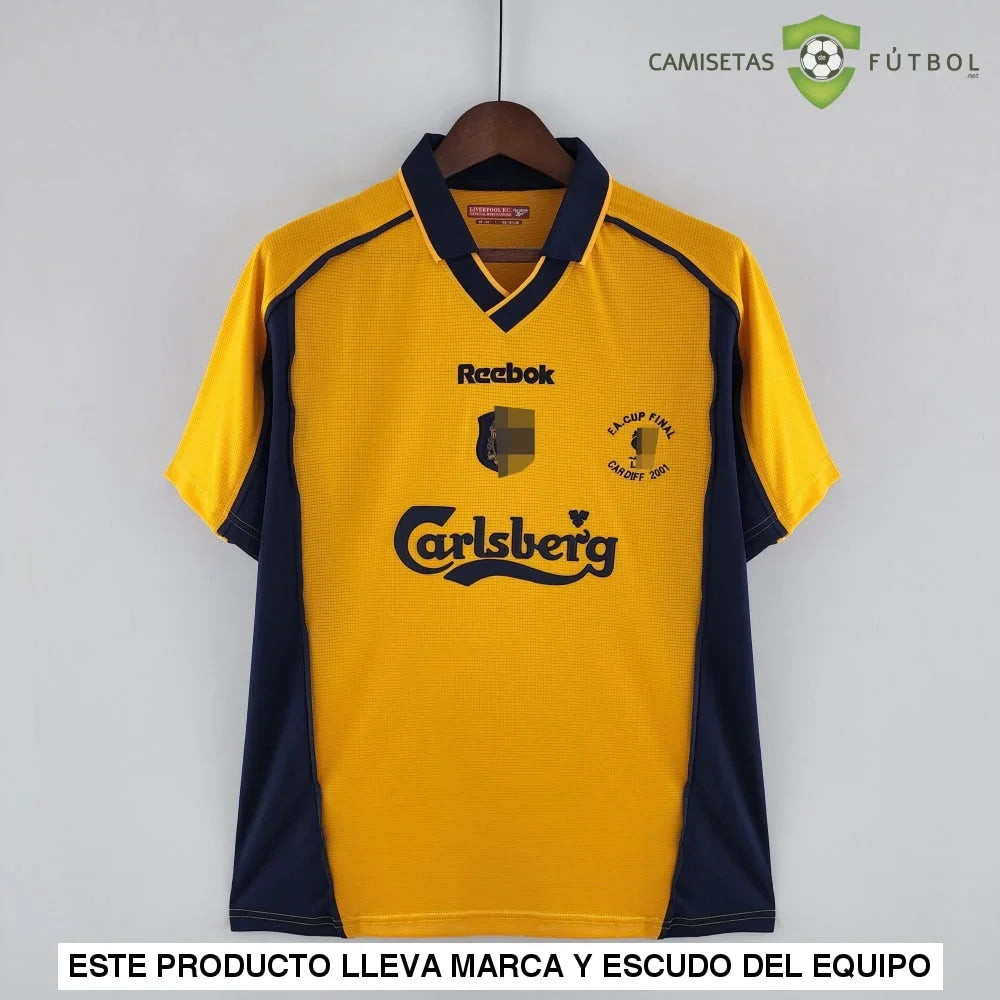 Camiseta Liverpool 00-01, Visitante (Versión Retro)