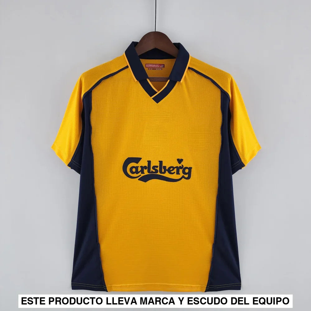Camiseta Liverpool 00-01, Visitante (Versión Retro)