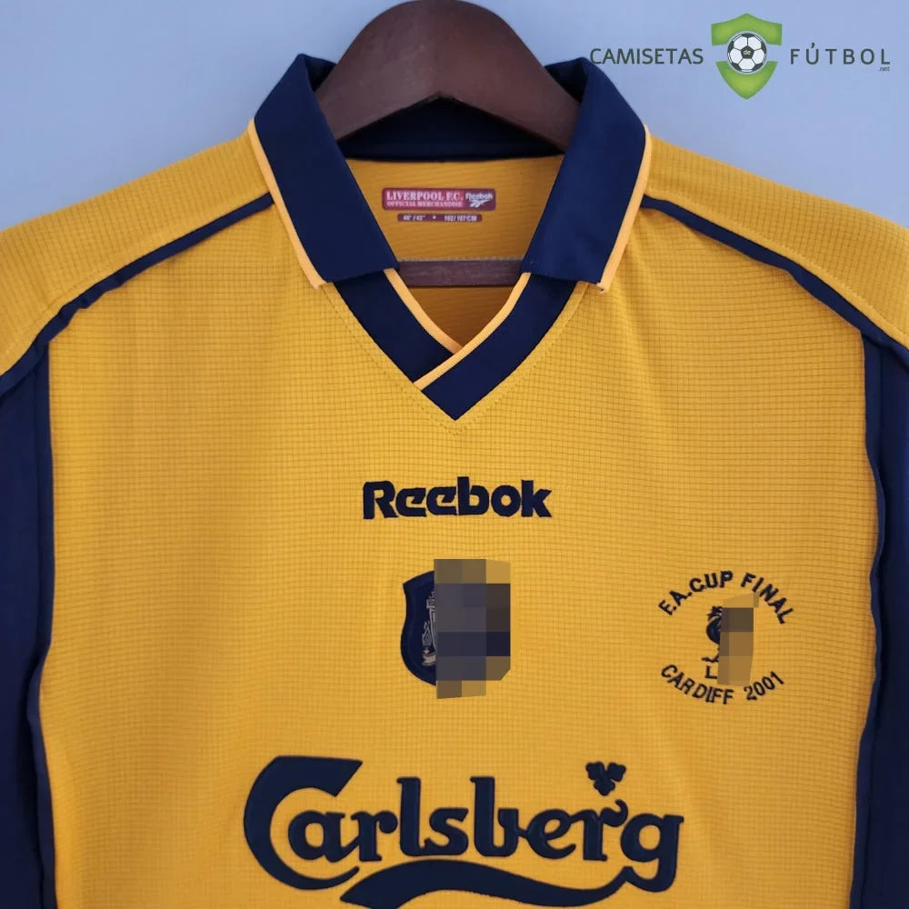 Camiseta Liverpool 00-01, Visitante (Versión Retro)