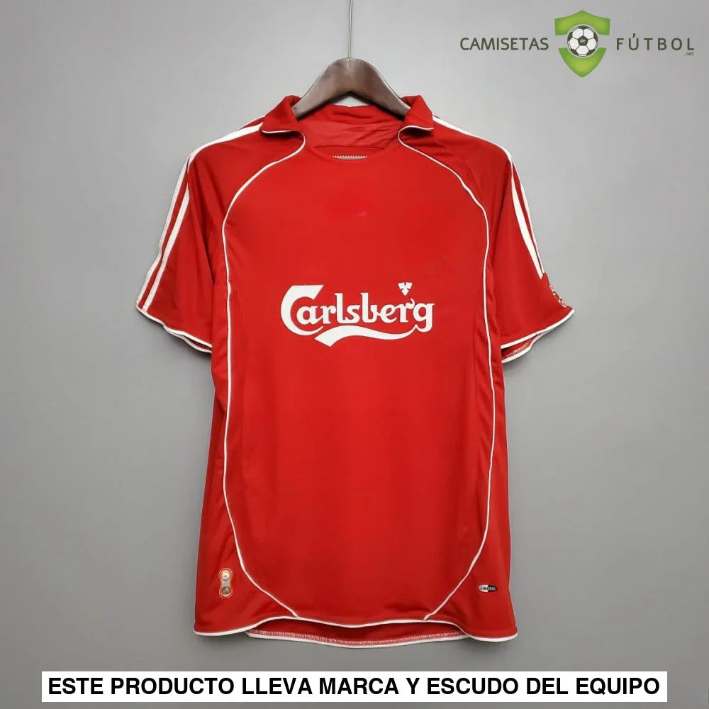 Camiseta Liverpool 06-07, Local (Versión Retro)