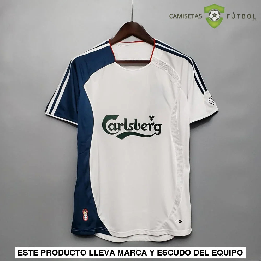 Camiseta Liverpool 06-07, Visitante (Versión Retro)