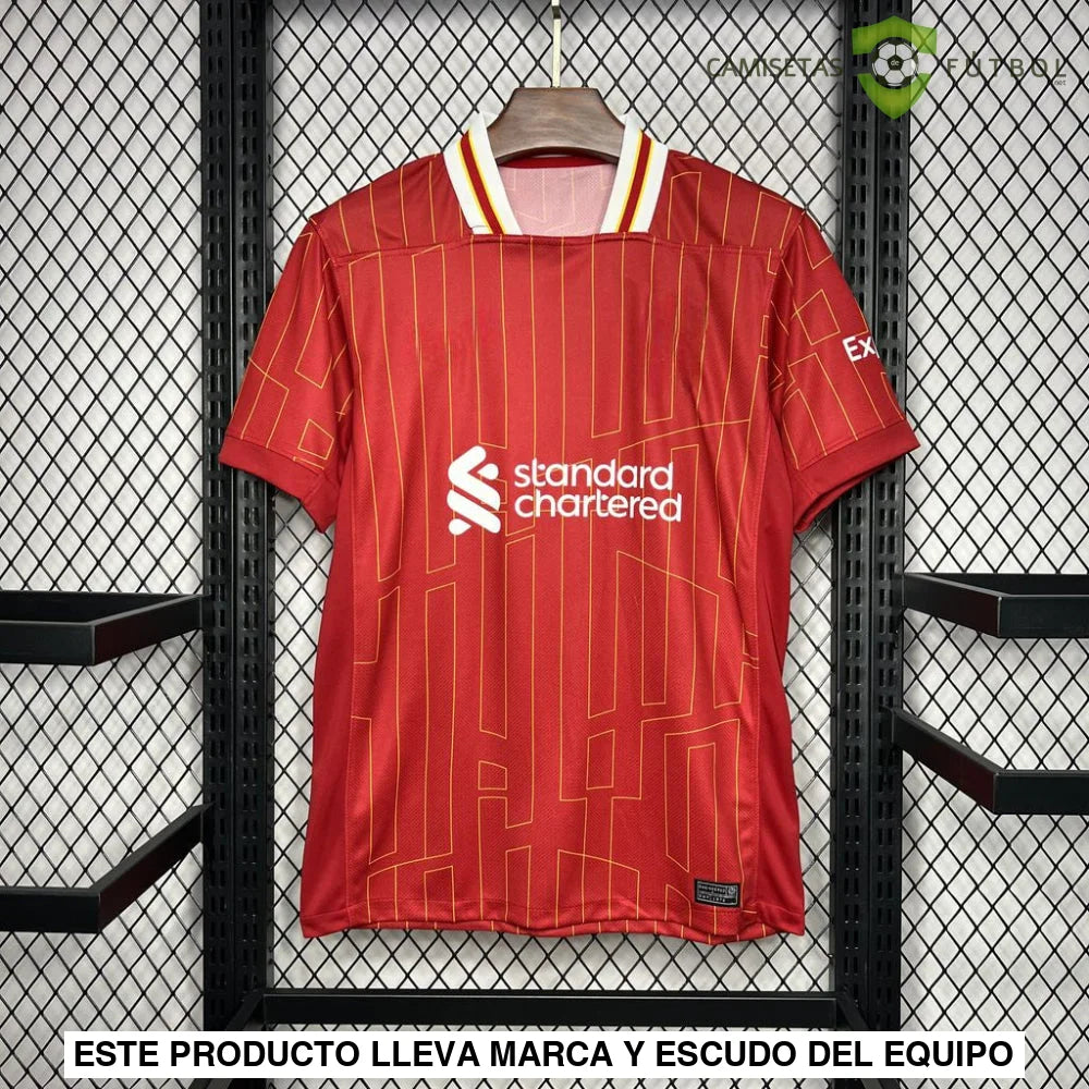 Camiseta Liverpool 24-25, Local (ENTREGA EN 24-72 HORAS)