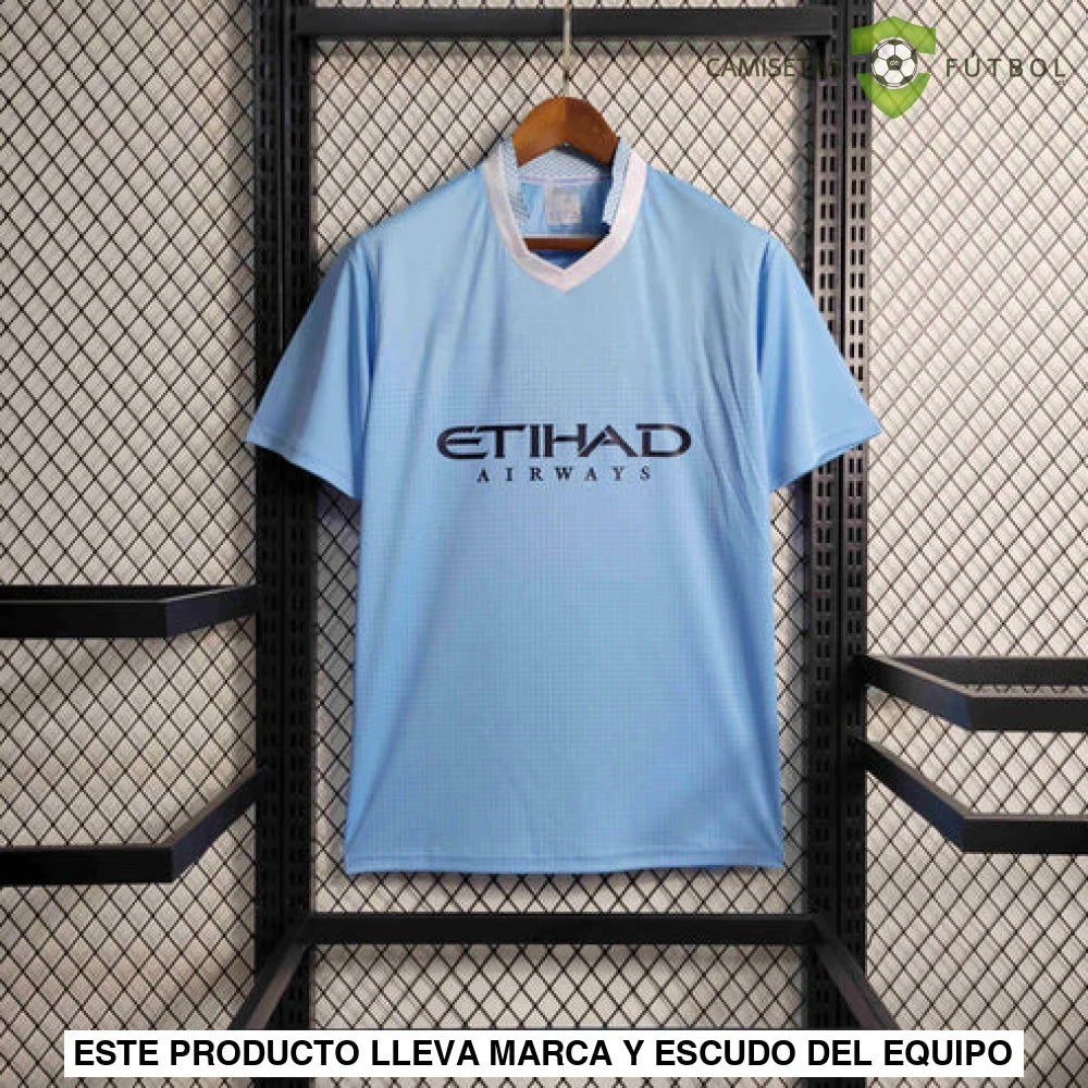 Camiseta Manchester City 11-12, Local (Versión Retro)