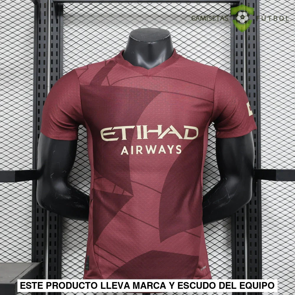 Camiseta Manchester City 24-25, 3ª Equipacion (Player Version)