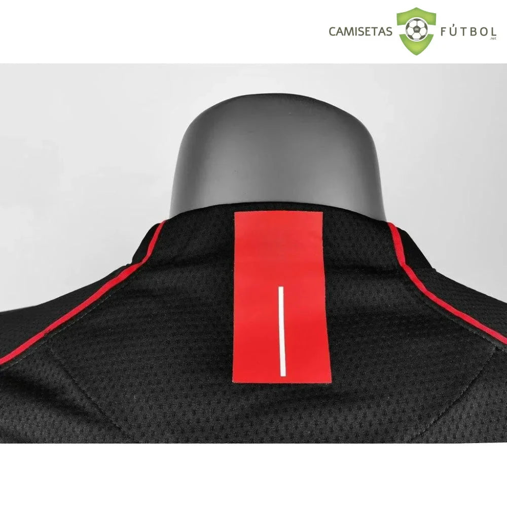 Camiseta Manchester United 07-08, Visitante, Manga Larga (Versión Retro)