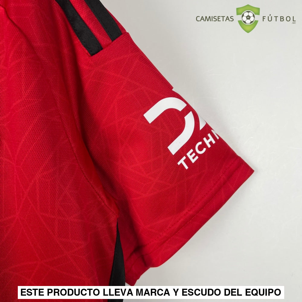 Camiseta Manchester United 23-24, Local (ENTREGA EN 24-72 HORAS)