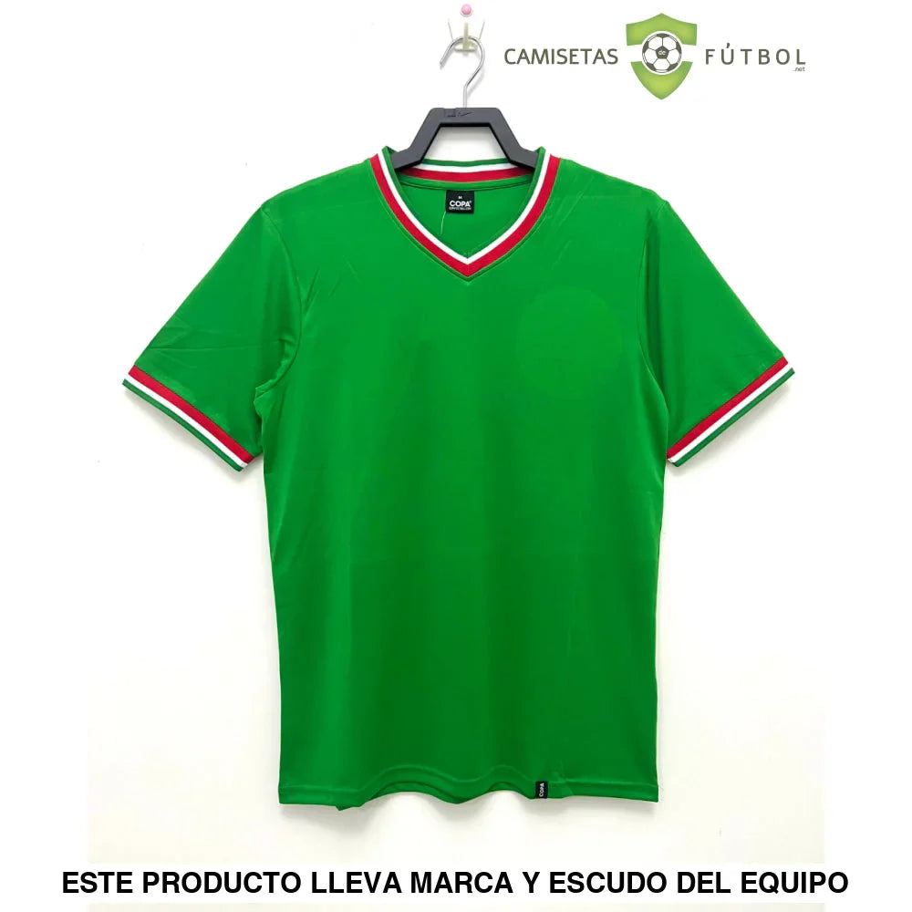 Camiseta Mexico 1970, Local (Versión Retro)