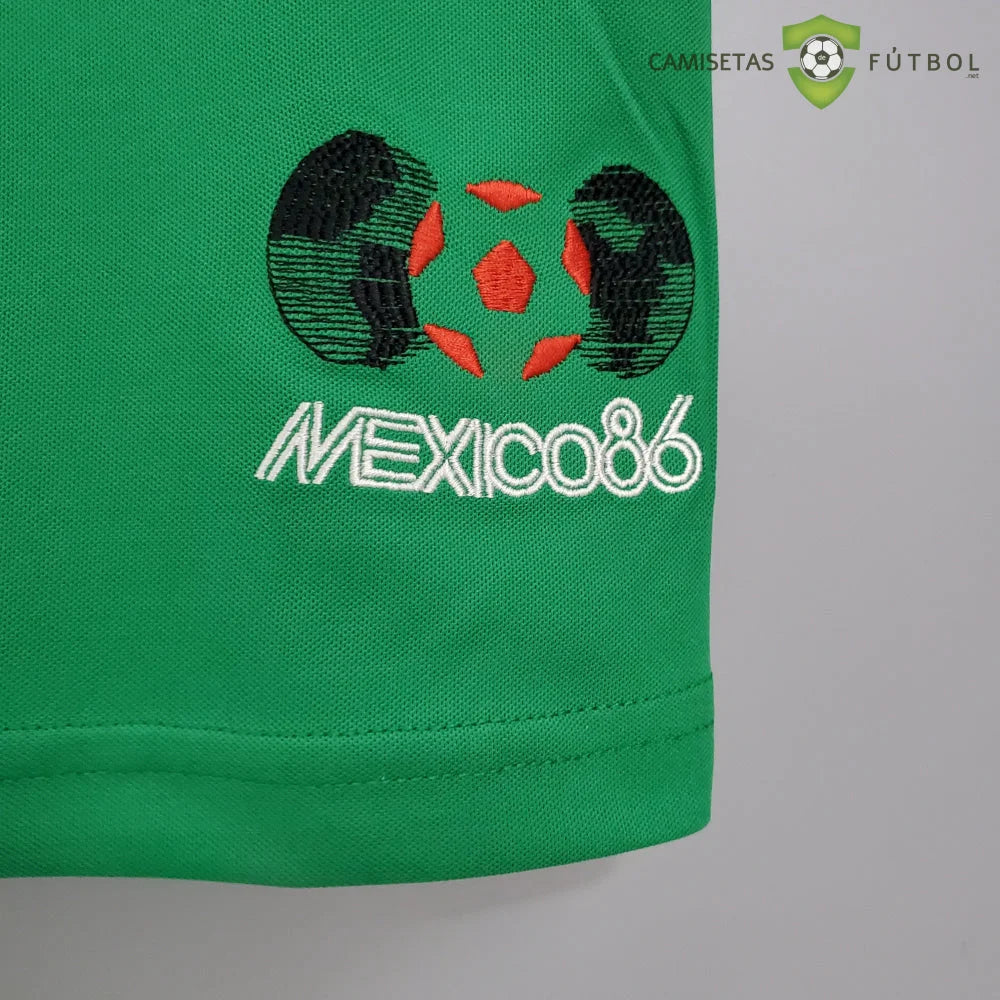 Camiseta Mexico 1986, Local (Versión Retro)
