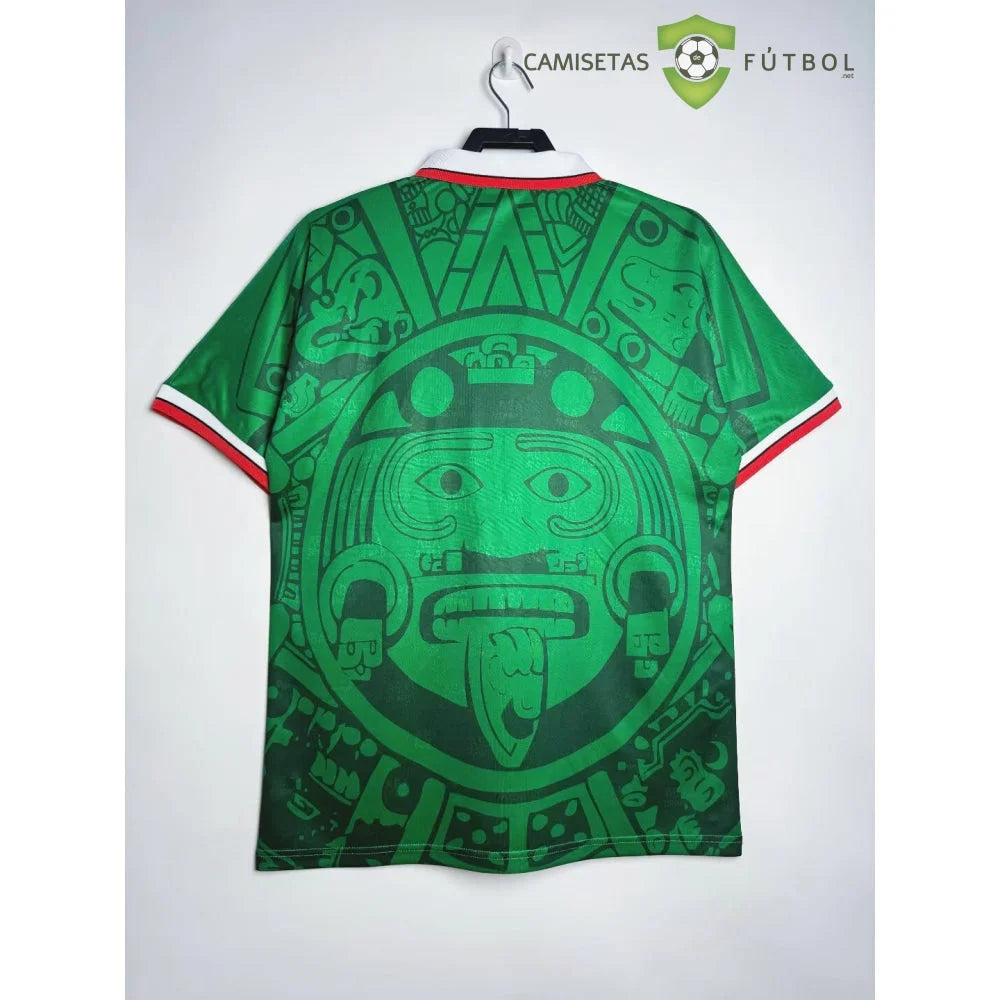 Camiseta Mexico 1998, Local (Versión Retro)