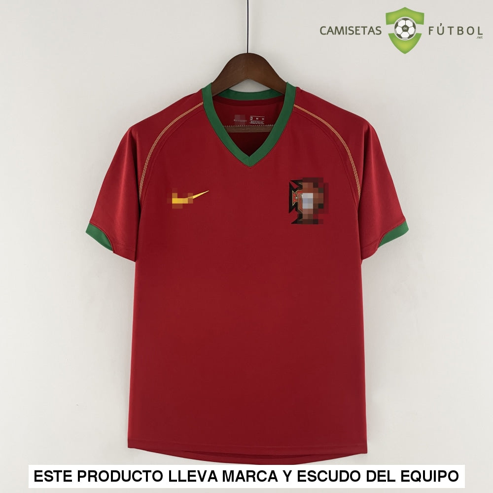 Camiseta Portugal 06-07, Local (Versión Retro)