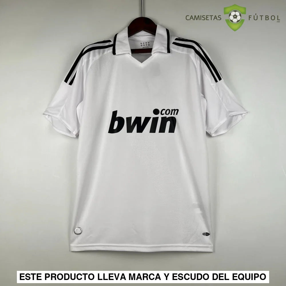 Camiseta R.M. 08-09, Local (Versión Retro)