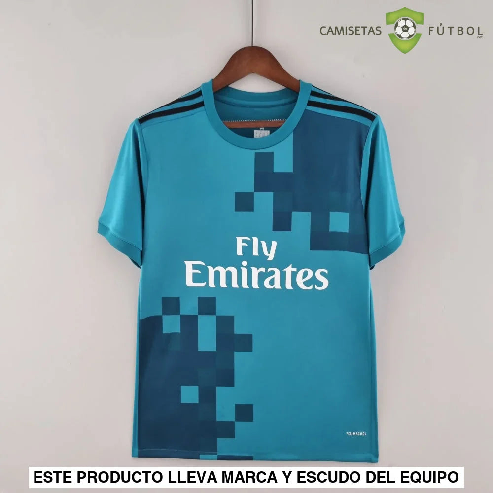 Camiseta R.M. 17-18, 3ª Equipacion (Versión Retro)