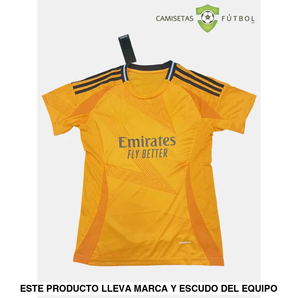 Camiseta R.M. 24-25, Visitante, Mujer (ENTREGA EN 24-72 HORAS)