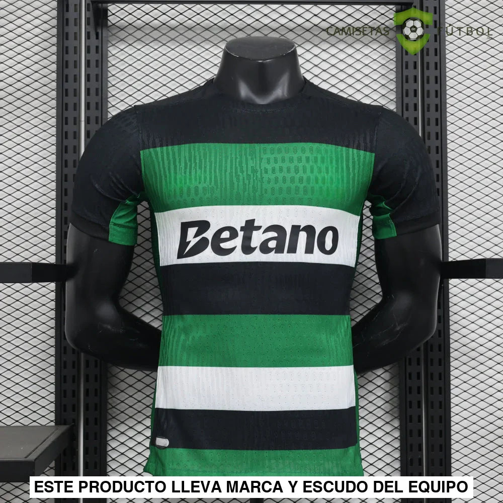 Camiseta Sporting Portugal 24-25, Local (Player Version) (ENTREGA EN 24-72 HORAS)