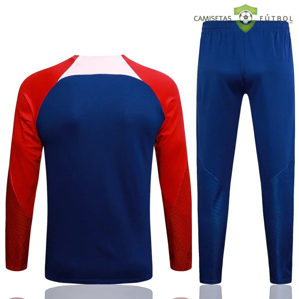 Chandal Atlético de Madrid 23-24, media cremallera, Modelo 2 (ENTREGA EN 24-72 HORAS)