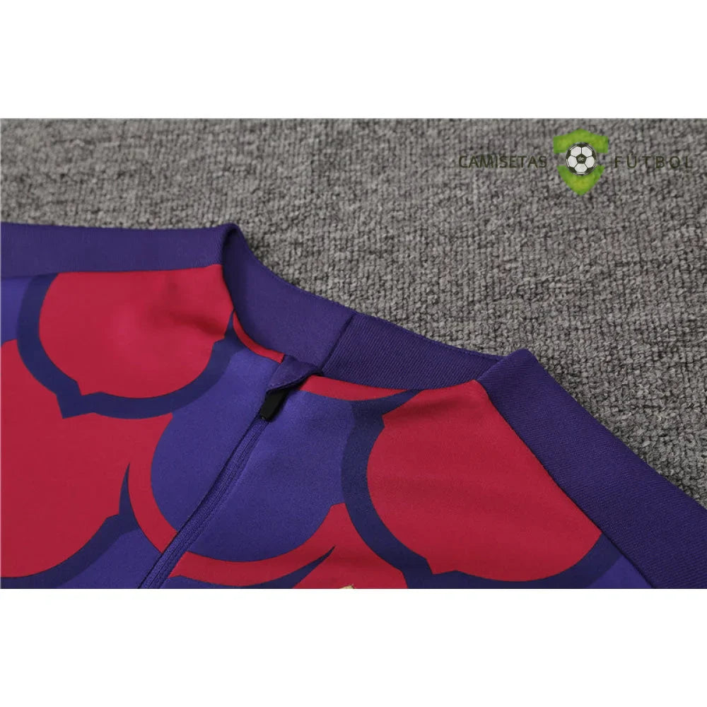 Chandal Barcelona 24-25, media cremallera, Modelo 3  (ENTREGA EN 24-72 HORAS)
