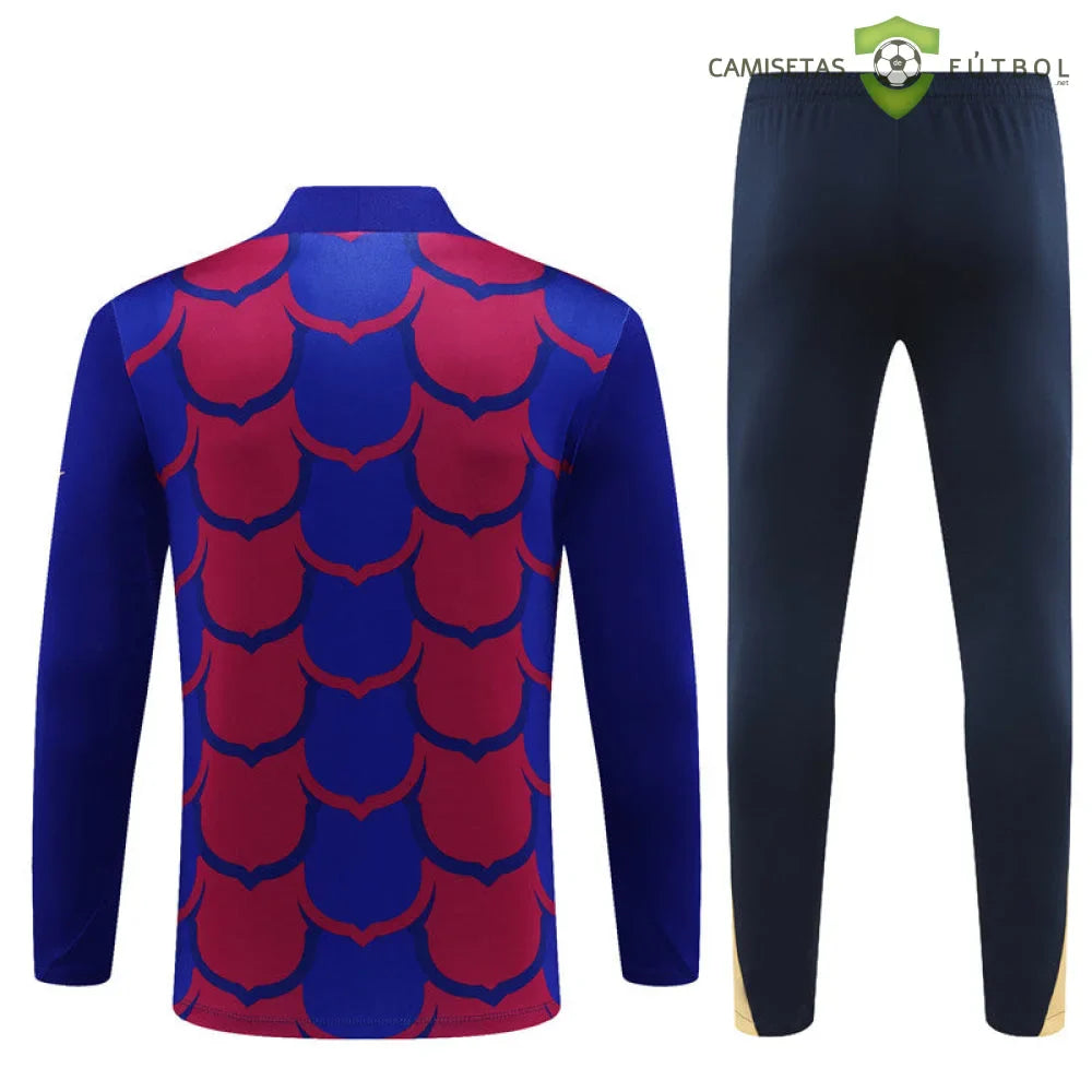 Chandal Barcelona 24-25, media cremallera, Modelo 3  (ENTREGA EN 24-72 HORAS)