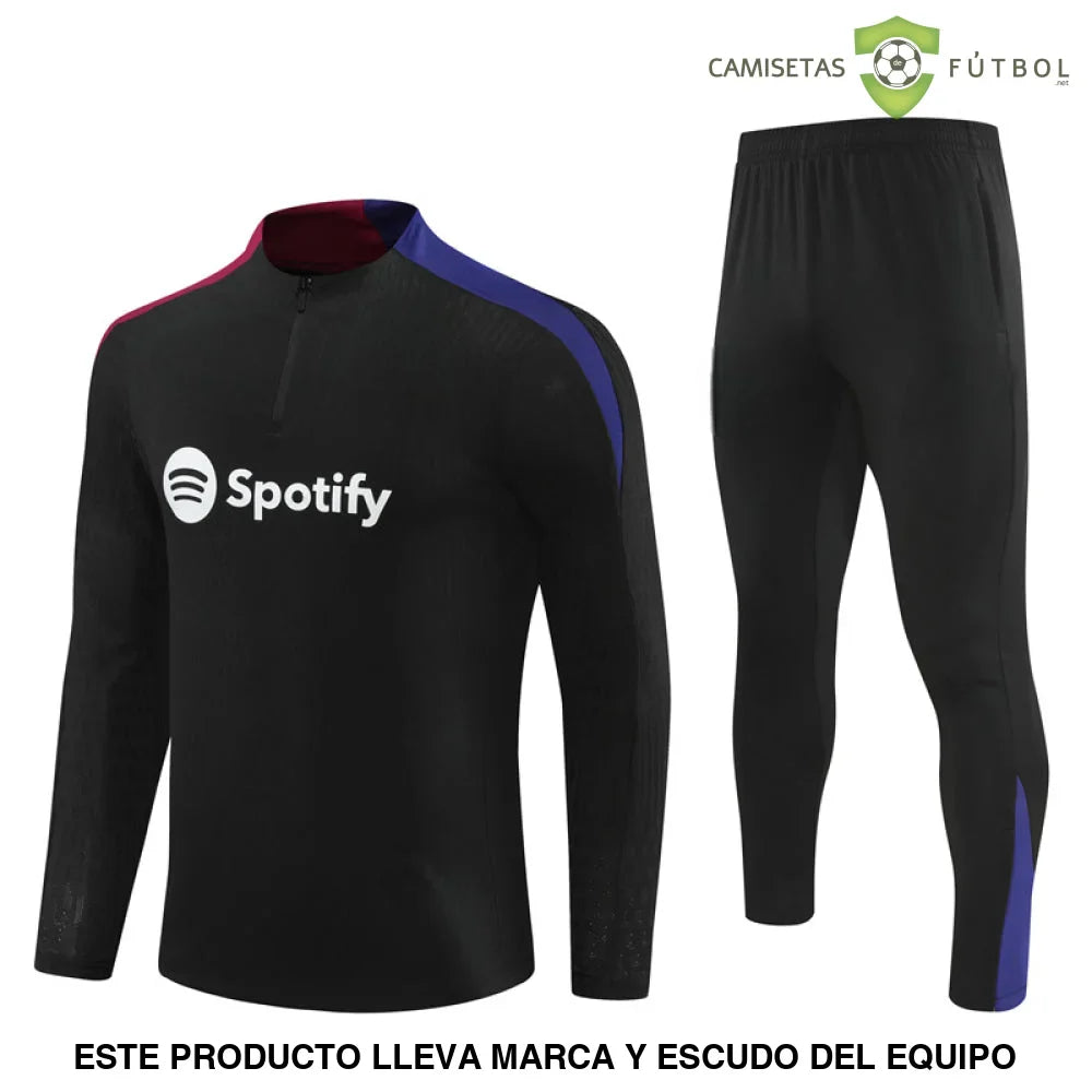 Chandal Barcelona 24-25, media cremallera, Modelo 8 (ENTREGA EN 24-72 HORAS)