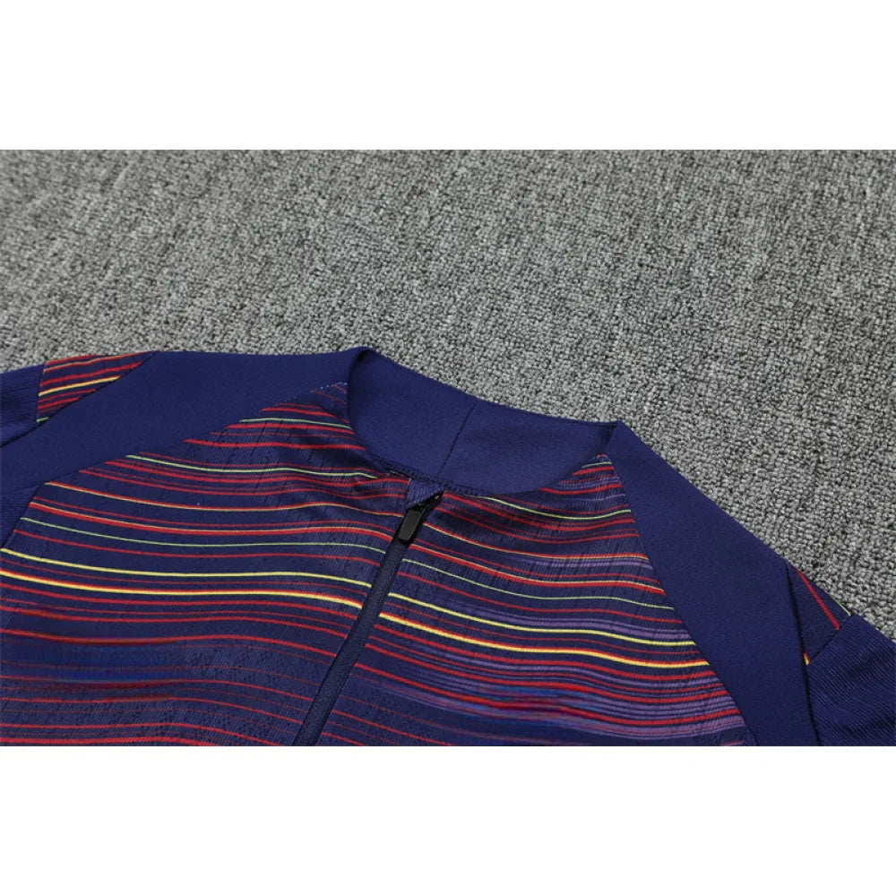 Chandal Barcelona 25-26, media cremallera, Modelo 3 (ENTREGA EN 24-72 HORAS)