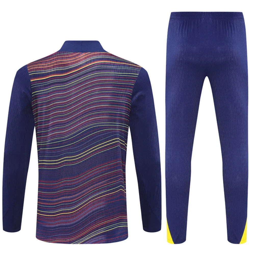 Chandal Barcelona 25-26, media cremallera, Modelo 3 (ENTREGA EN 24-72 HORAS)