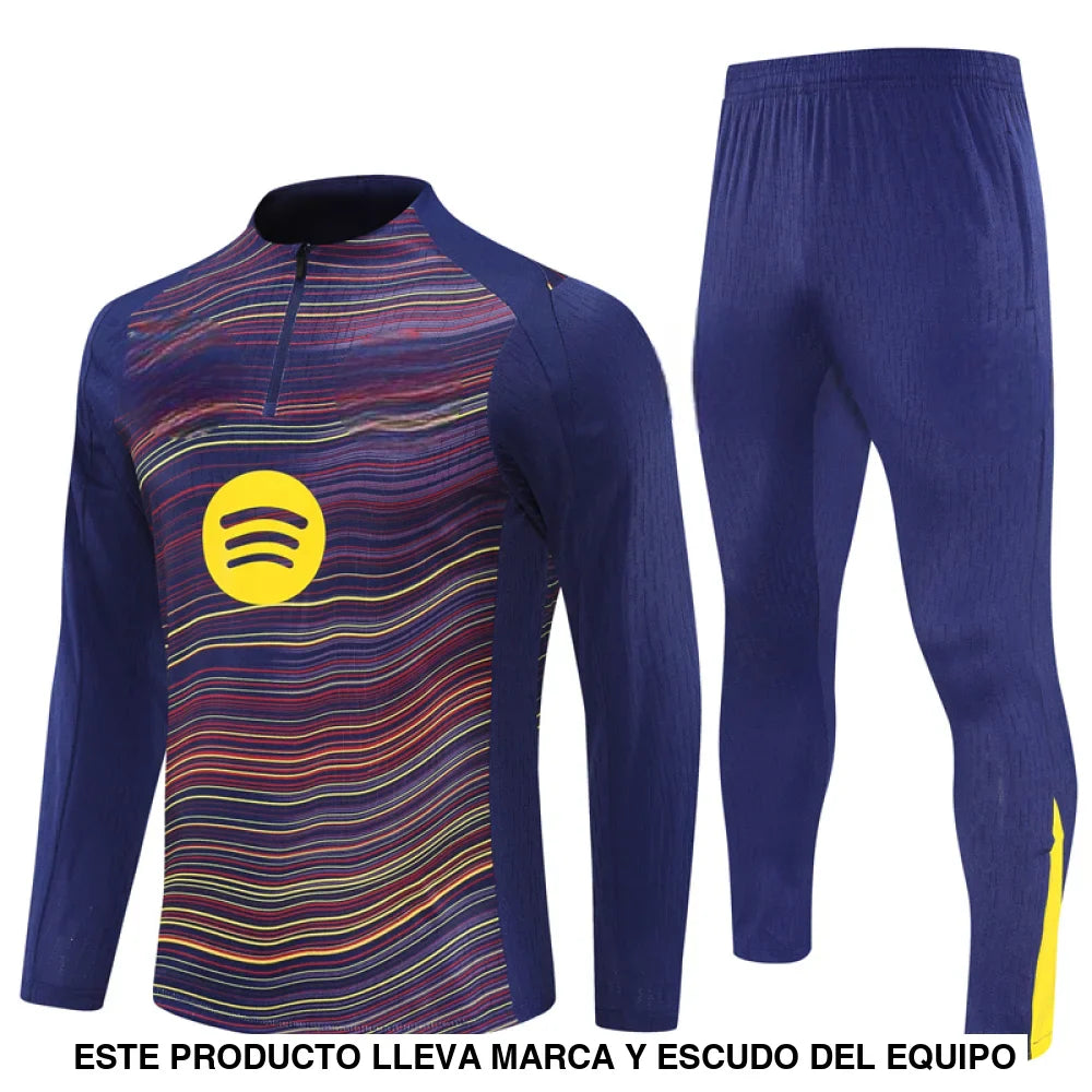 Chandal Barcelona 25-26, media cremallera, Modelo 3 (ENTREGA EN 24-72 HORAS)